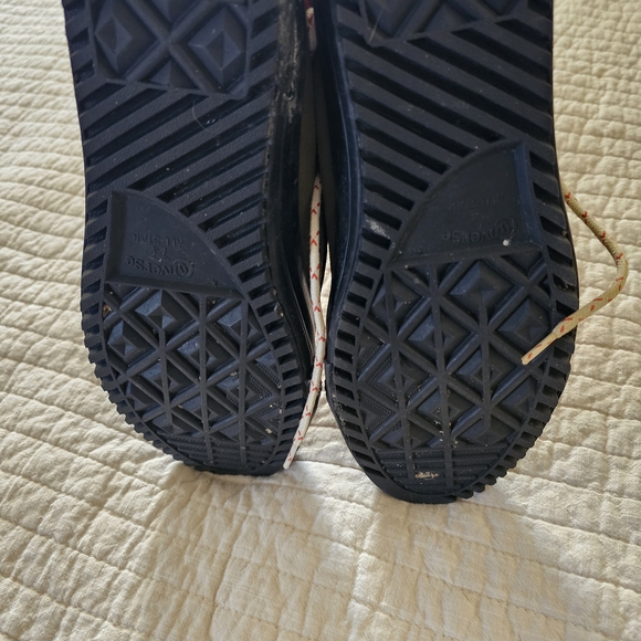 Converse Olive and Black High-Top Sneakers - Picture 7 of 13